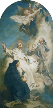 喬瓦尼 巴蒂斯塔 皮亞澤塔 Saints Vincenzo Ferrer, Hyacinth and Louis Bertram